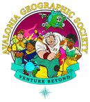 Boy's Strange World Avalonia Geographic Society Venture Beyond Group T-Shirt