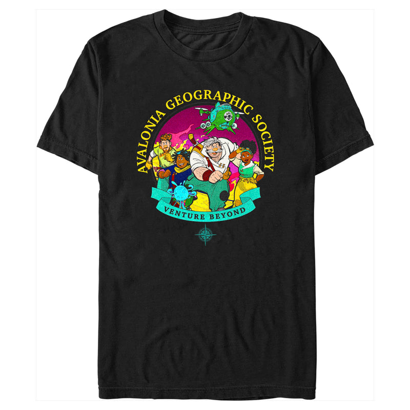 Men's Strange World Avalonia Geographic Society Venture Beyond Group T-Shirt