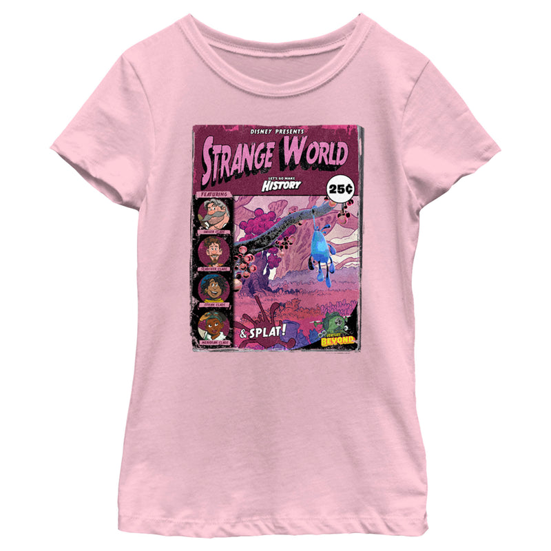 Girl's Strange World Comic Book Cover T-Shirt