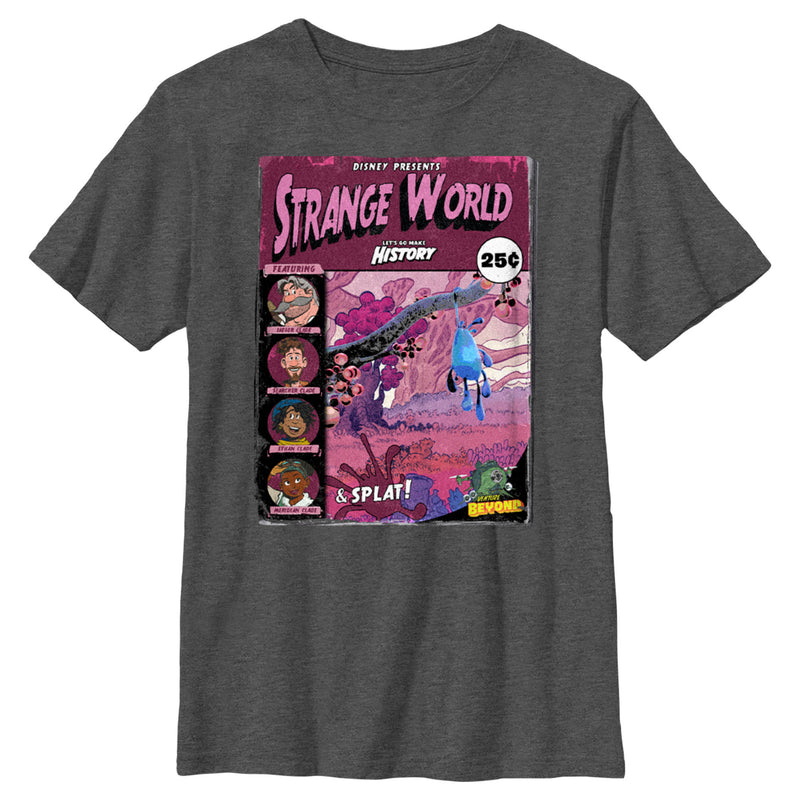 Boy's Strange World Comic Book Cover T-Shirt