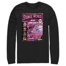 Men's Strange World Comic Book Cover Long Sleeve Shirt