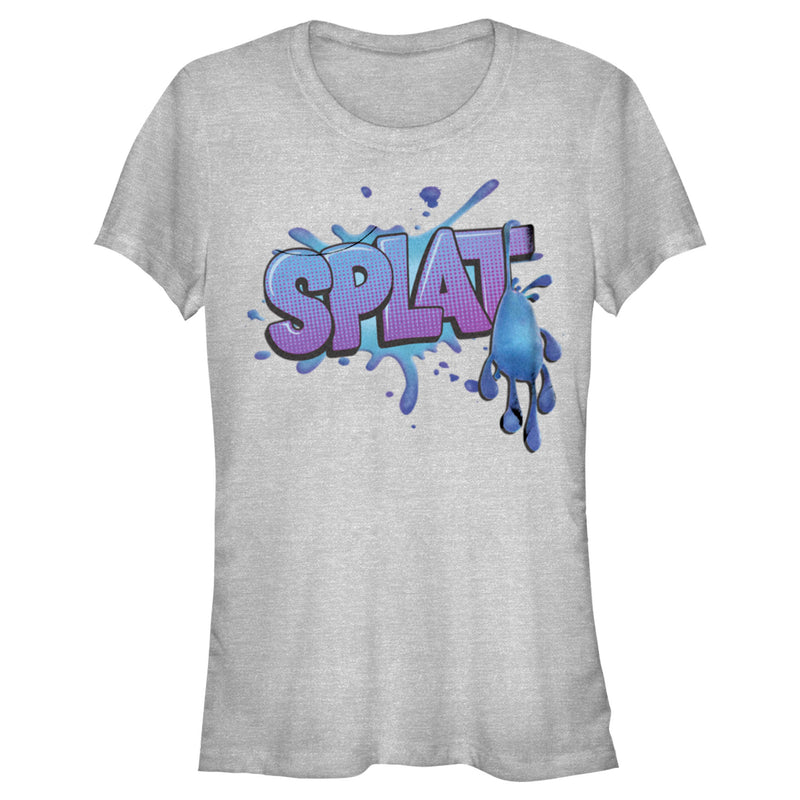 Junior's Strange World Splat Logo T-Shirt