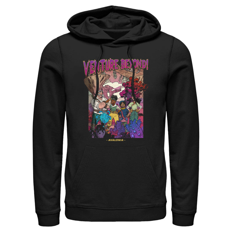 Men's Strange World Venture Beyond Group Pull Over Hoodie