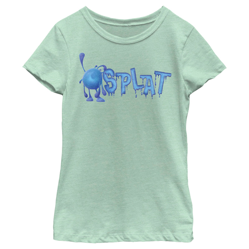 Girl's Strange World Splat Drip Logo T-Shirt