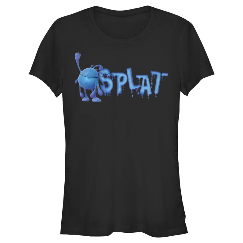 Junior's Strange World Splat Drip Logo T-Shirt