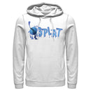 Men's Strange World Splat Drip Logo Pull Over Hoodie