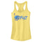 Junior's Strange World Splat Drip Logo Racerback Tank Top