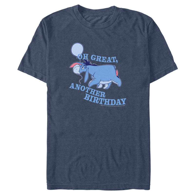 Men's Winnie the Pooh Eeyore Oh Great Another Birthday T-Shirt