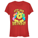 Junior's Winnie the Pooh It's My Birthday T-Shirt