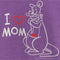 Girl's Winnie the Pooh Kanga and Roo I Love Mom T-Shirt