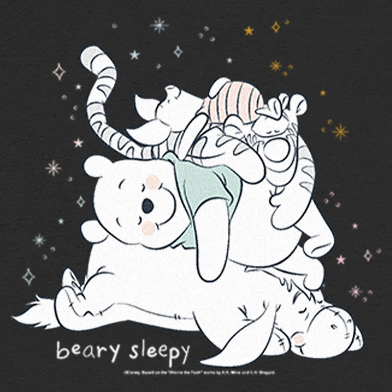 Infant's Winnie the Pooh Beary Sleepy Onesie