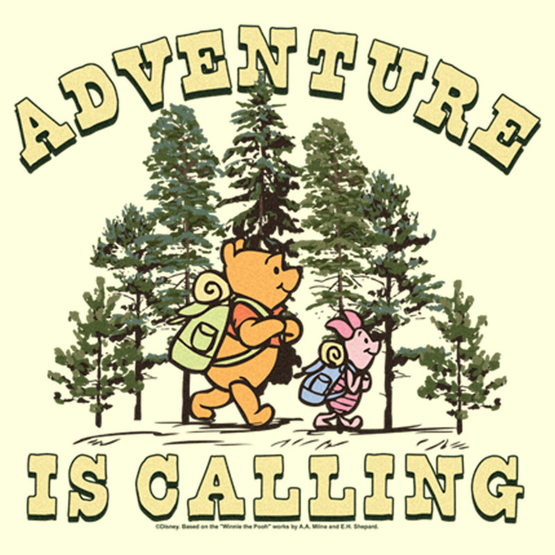 Men's Winnie the Pooh Adventure Is Calling T-Shirt