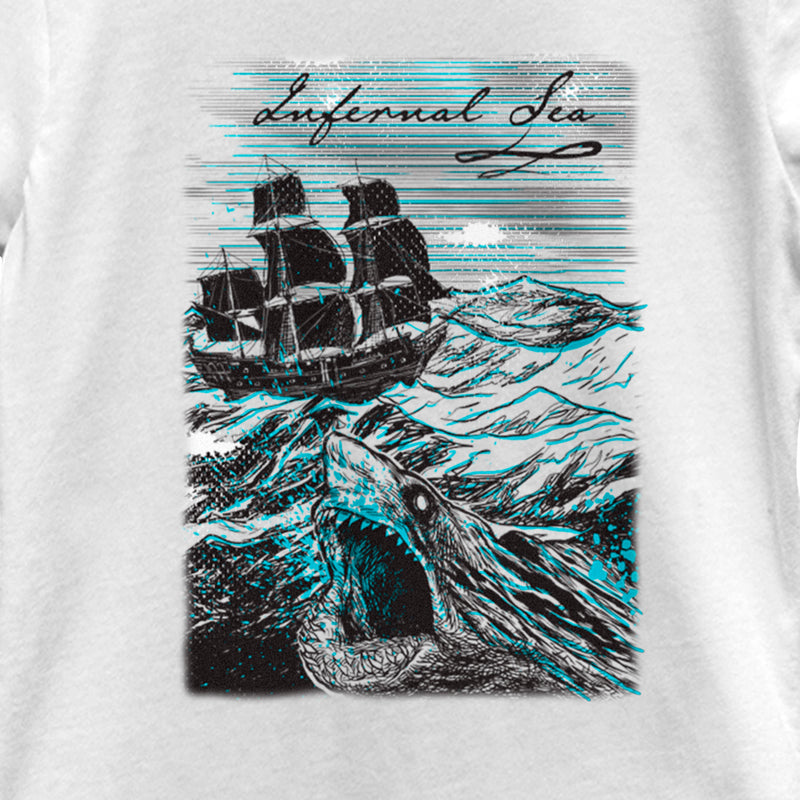 Girl's Pirates of the Caribbean: Curse of the Black Pearl Infernal Sea T-Shirt