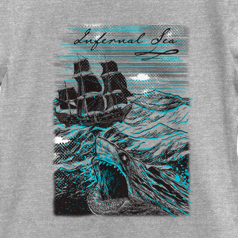 Girl's Pirates of the Caribbean: Curse of the Black Pearl Infernal Sea T-Shirt