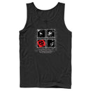 Men's Pirates of the Caribbean: On Stranger Tides Black and White Character Photos Tank Top