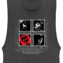 Junior's Pirates of the Caribbean: On Stranger Tides Black and White Character Photos Festival Muscle Tee