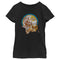 Girl's Pirates of the Caribbean: On Stranger Tides Distressed Skull Logo T-Shirt