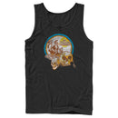 Men's Pirates of the Caribbean: On Stranger Tides Distressed Skull Logo Tank Top