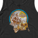 Men's Pirates of the Caribbean: On Stranger Tides Distressed Skull Logo Tank Top