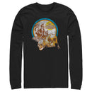 Men's Pirates of the Caribbean: On Stranger Tides Distressed Skull Logo Long Sleeve Shirt