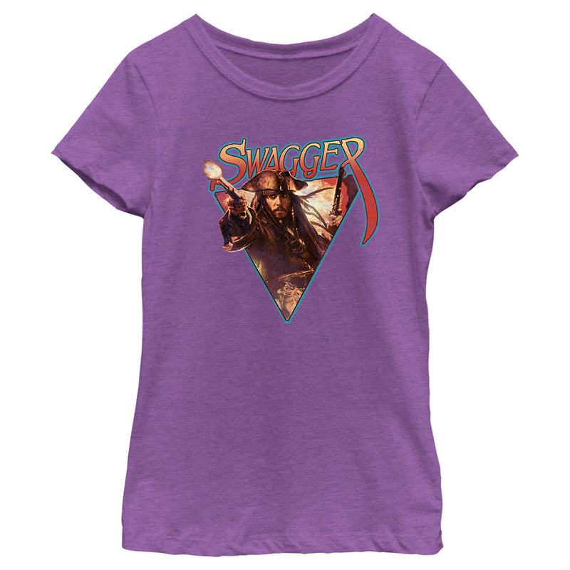 Girl's Pirates of the Caribbean: Curse of the Black Pearl Jack Sparrow Swagger T-Shirt
