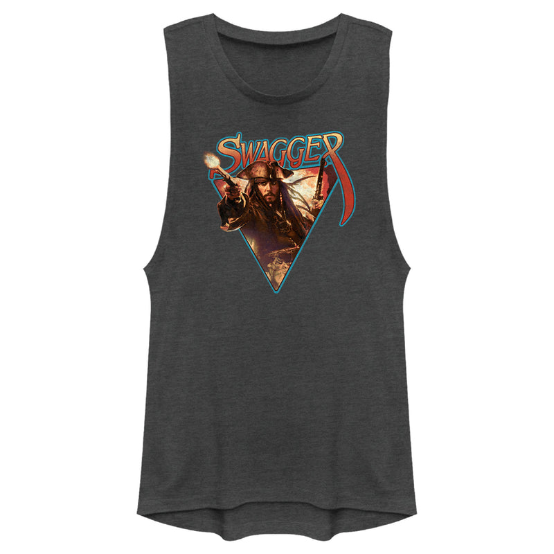 Junior's Pirates of the Caribbean: Curse of the Black Pearl Jack Sparrow Swagger Festival Muscle Tee