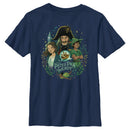 Boy's Peter Pan & Wendy Animated Movie Poster T-Shirt