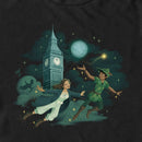 Men's Peter Pan & Wendy Animated Flying Scene T-Shirt