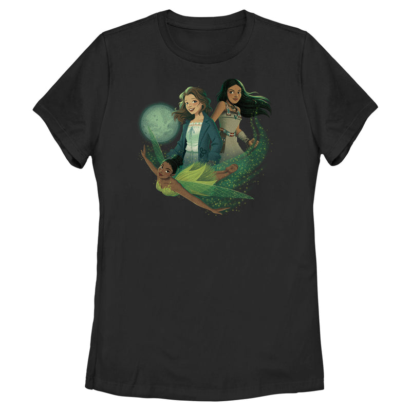 Women's Peter Pan & Wendy Girls Animated T-Shirt