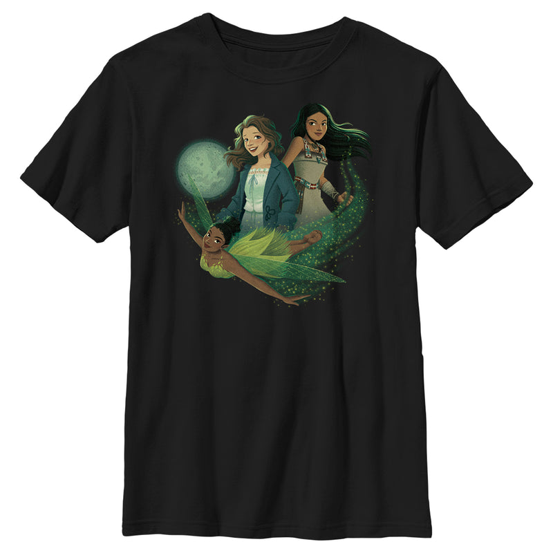 Boy's Peter Pan & Wendy Girls Animated T-Shirt