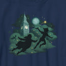 Boy's Peter Pan & Wendy Flight Silhouettes T-Shirt