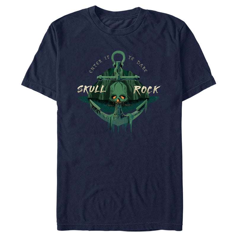 Men's Peter Pan & Wendy Skull Rock Enter if ye Dare T-Shirt