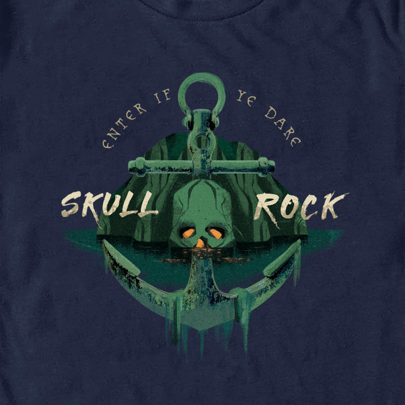 Men's Peter Pan & Wendy Skull Rock Enter if ye Dare T-Shirt