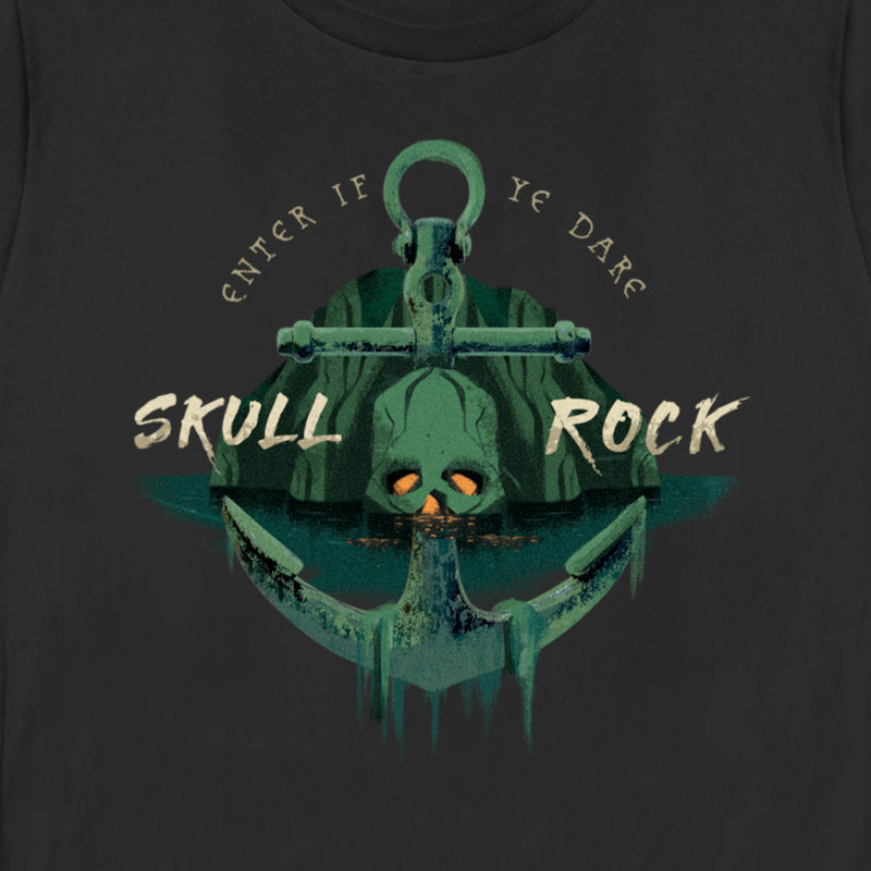 Women's Peter Pan & Wendy Skull Rock Enter if ye Dare T-Shirt