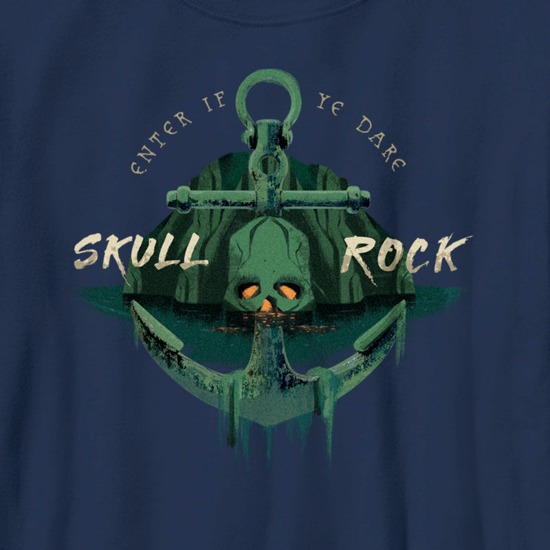 Boy's Peter Pan & Wendy Skull Rock Enter if ye Dare T-Shirt