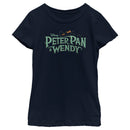 Girl's Peter Pan & Wendy Movie Logo T-Shirt