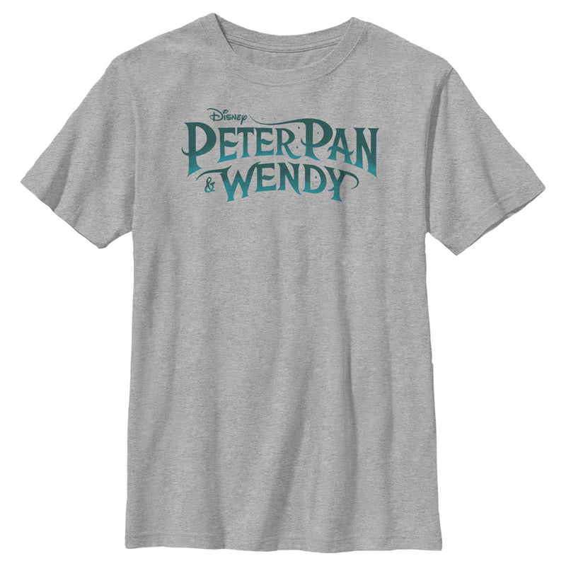 Boy's Peter Pan & Wendy Simple Logo T-Shirt