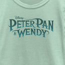 Girl's Peter Pan & Wendy Simple Logo T-Shirt