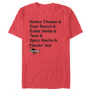 Men's Doritos Flavors Stack T-Shirt