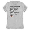 Women's Doritos Flavors Stack T-Shirt