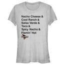 Junior's Doritos Flavors Stack T-Shirt