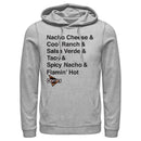 Men's Doritos Flavors Stack Pull Over Hoodie