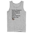 Men's Doritos Flavors Stack Tank Top