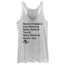 Women's Doritos Flavors Stack Racerback Tank Top