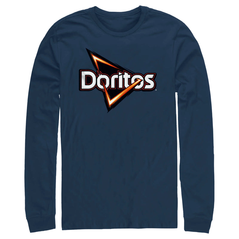 Men's Doritos Triangle Logo Long Sleeve Shirt