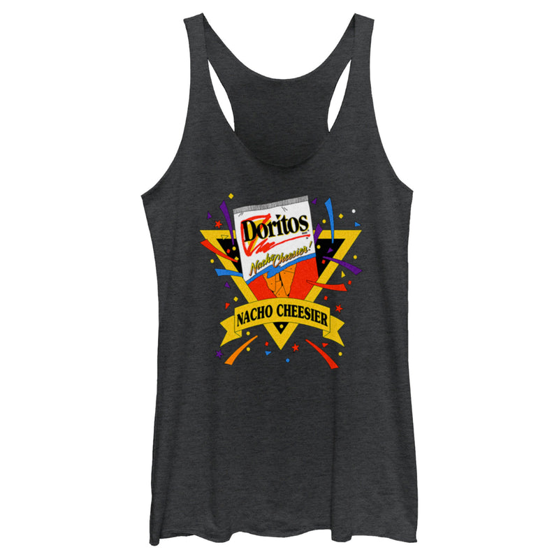 Women's Doritos Retro Nacho Cheesier Racerback Tank Top