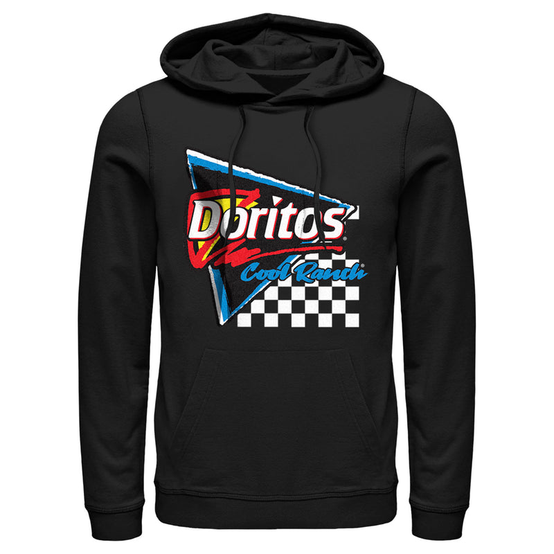 Men's Doritos Cool Ranch Retro Logo Pull Over Hoodie