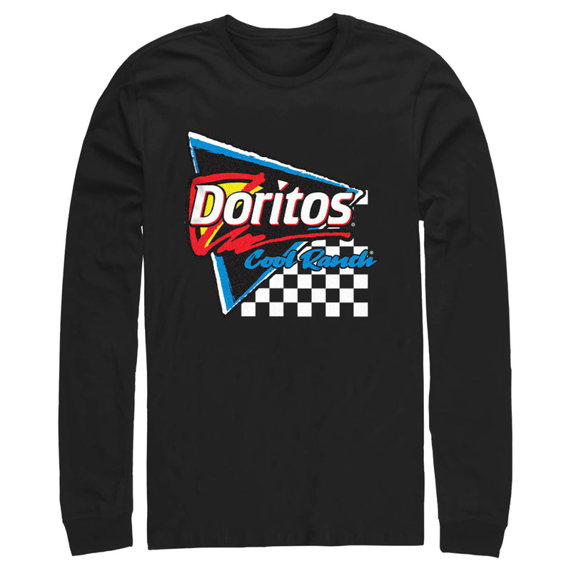 Men's Doritos Cool Ranch Retro Logo Long Sleeve Shirt