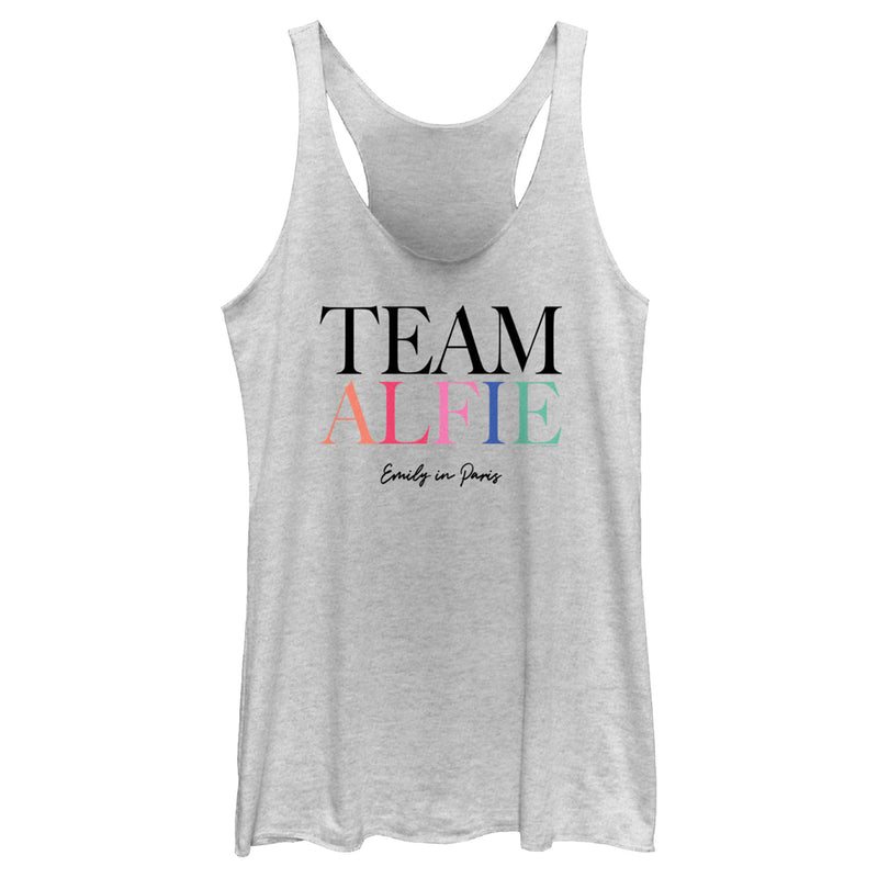 Women's Emily in Paris Team Alfie Racerback Tank Top