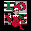 Boy's The Elf on the Shelf Plaid Love Pull Over Hoodie